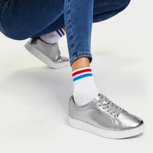 New Fitflop Rally Sneakers in Silver